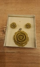 Schmuckset rosen synthetische - schmuckset, rosen,
