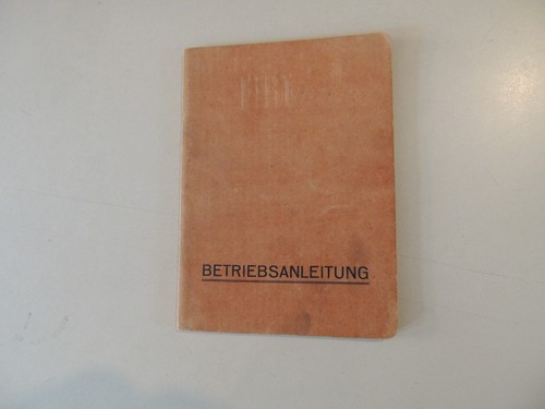 Instandhaltungs betriebs - ,