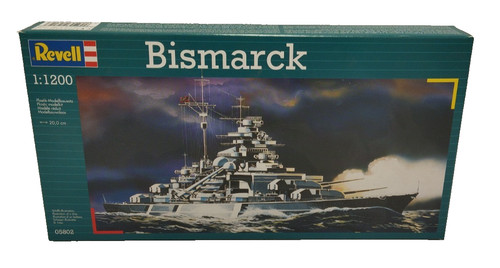 Bismarck kriegsschiff revell - bismarck,