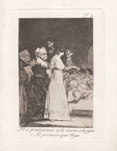 Francisco goya plate from - francisco,