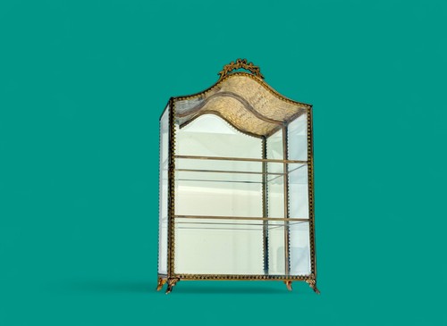 Glasvitrin vitrine mit - vitrine,