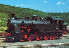 Zahnradlok 97  504, Werbekarte