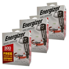 Energizer 3 x Camping-Kit Kopflampe + Lantern Case zum aufhängen im Zelt