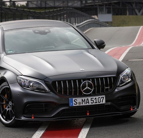 C63 amg aero - c63, frontlippe