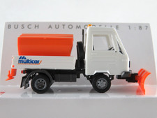 Busch 42230 Multicar M26 (1991) "Winterdienst" m. Schneeschieber 1:87/H0 NEU/OVP