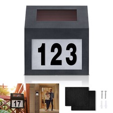 Solar Hausnummernleuchte