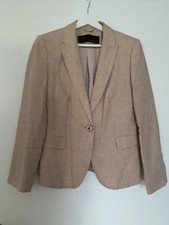 Zara Lino Leinen Blazer Blogger Jacke Instagram Lässig Cool Ibiza Rose Lässig