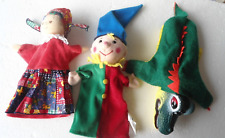 3 Handpuppen Kasperle Theater Stoffpuppen, Sterntaler &TCM &Krokodil IDEEN WELT