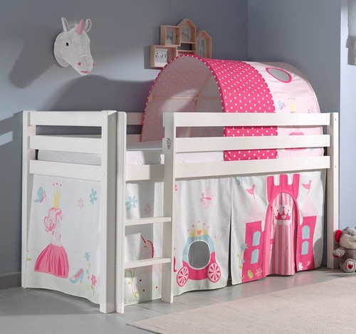 Spielbett hochbett kinderbett - spielbett,