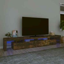 TV Schrank mit LED-Leuchten Lowboard Fernsehschrank TV Möbel Fernsehtisch vidaXL