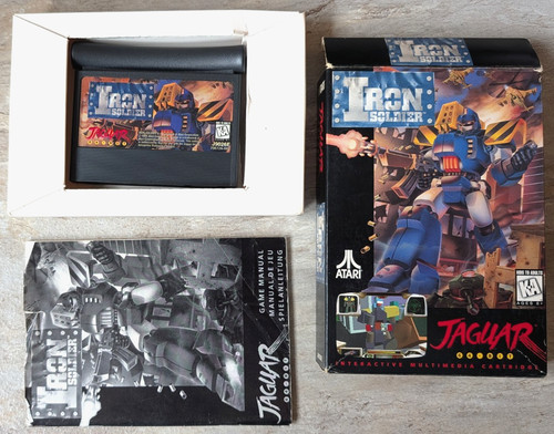 Atari jaguar spiel iron - jaguar,