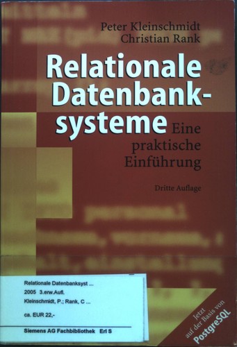 Relationale datenbanksysteme - relationale,