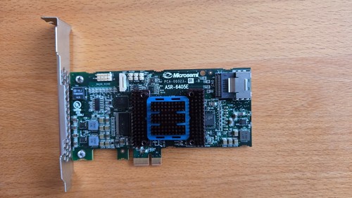 Adaptec raid 6405e 128mb pcie - adaptec,