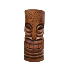 TIKI FIGURE Big SmileKauri Maori  Hand crafted Kauri Statue 50 cm Aotearoa ART