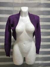 Bolero Strickbolero lila Gr