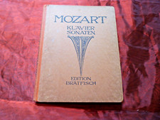 MOZART Sonaten für Klavier