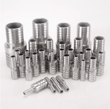 304 Edelstahl Schlauchverbinder Gerade Reduzierer Verbinder 6 mm bis 50 mm