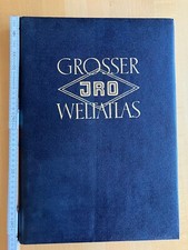 Großer JRO Weltatlas Jubiläumsausgabe 1954