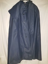 Strafvollzug Transportpolizei Trapo Regenumhang Poncho grau, Größe m48