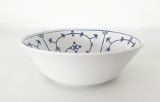 Winterling Vintage Servierschüssel Schale Indisch Blau Strohblume