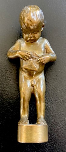 Hübsche antike bronze figur - antike,