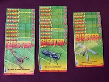 Mini-Biester Sammlung (Ausgaben 1–26, Nr. 8 fehlt) + Insekten-Sammlerboxen