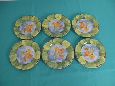 Gien Porzellan France Evasion 6x kleine Teller 16,5 cm