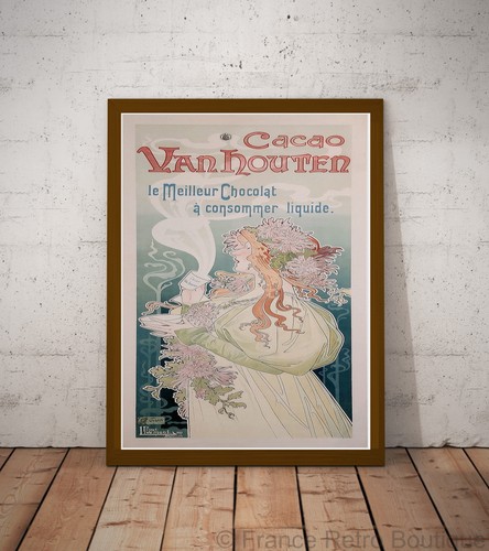 Poster plakat kakao van holz - van,
