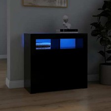 Sideboard mit LED-Leuchten Beistellschrank Kommode Anrichte Holzwerkstoff vidaXL