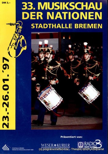 Programmheft musikschau - programmheft, 33.