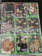 2013 Panini TMNT Teenages Mutant Ninja Turtles Sammelkarten TCG 42 Stück Selten