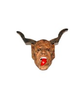 Krampusmaske perchtenmaske aus - krampusmaske,