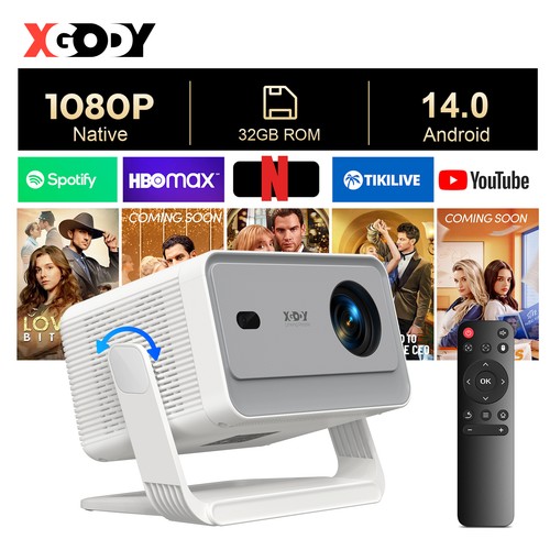 Xgody led projektor - 4k, 8k