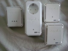 Konvolut Devolo Powerline PL LAN. Dlan 200AVmini, 2x dLAN 500 duo, dLAN 500 duo+