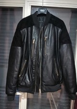 Echt Leder Bomberjacke