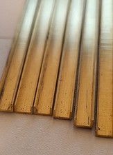 3x5 mm U-Profil Messing Winkel profil gefräst