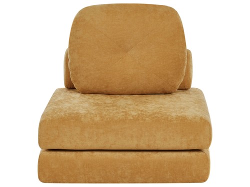 Bodensofa stoff senfgelb - bodensofa,