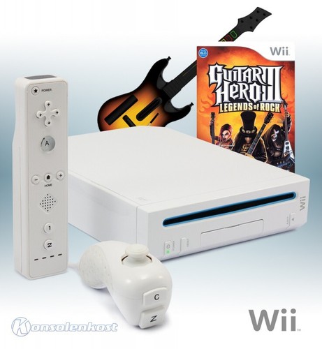 Nintendo wii konsole - nintendo, #weiß