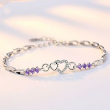 Herz armband sterlingsilber - herz,