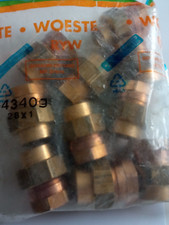 10  Rotguß Verschraubung  28 x 1"  4340 g, Woeste RYW  KIWA