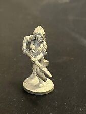 DSA Das Schwarze Auge Armalion Kriegerin (?) Zinn Figur  1997