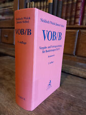 Nicklisch u.a., VOB/B Kommentar, 5.Auflage, Beck 2019