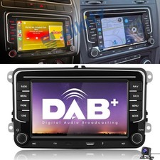 DAB+ Carplay 64GB Android15 Radio Für VW Golf 5 6 Polo T5 Passat Tiguan GPS Navi