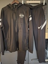 Nike Trainingsanzug RB Leipzig mit Kapuze GR. L Large Original Wie Neu Schwarz