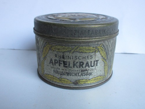 Blechdose apfelkrautdose - blechdose,,