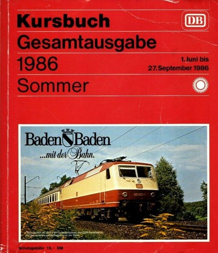 Kursbuch gesamtausgabe - db-kursbuch,