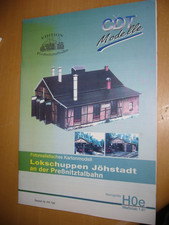 CDT Modelle Kartonmodell Lokschuppen Jöhstadt  1:87