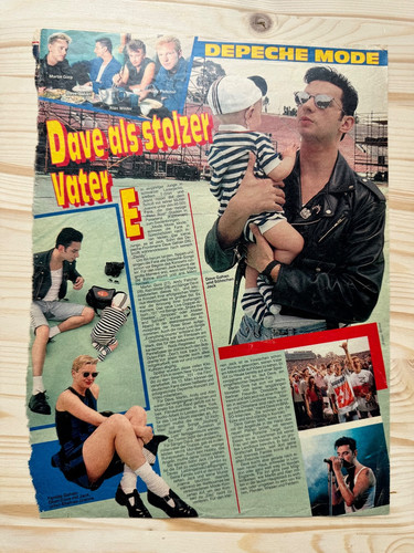 Depeche mode magazin artikel - mode,