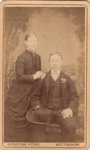 Victorian carte visite - victorian,