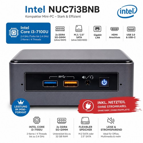 Intel nuc7i3bnb mini - 🚀,